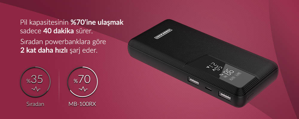 powerbank 100rx